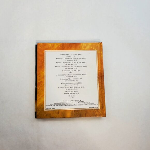 Mozart: Musical Masterpieces The Classic Composers CD - Picture 5 of 7